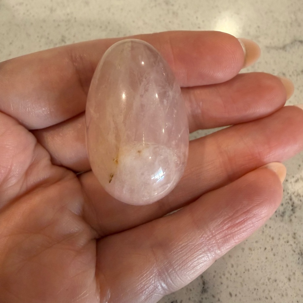 Rose Quartz Egg
